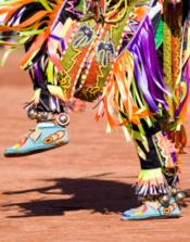 Native American Indian dancer